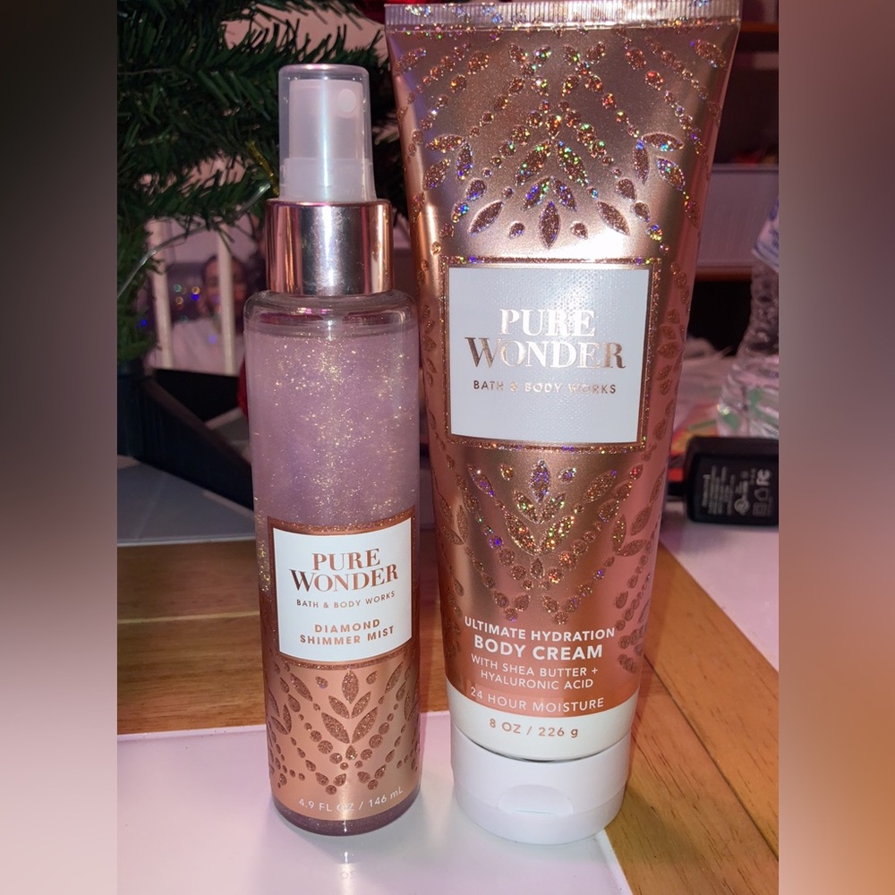 Bath and Body Works Pure Wonder set